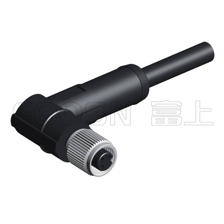 M5弯式孔型成型插头