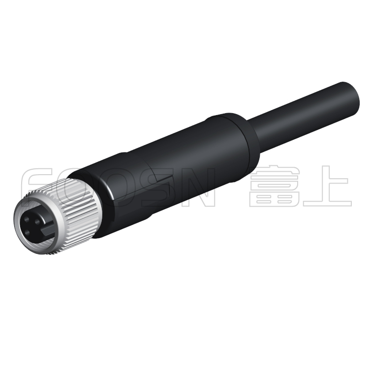 M5直式孔型成型插头