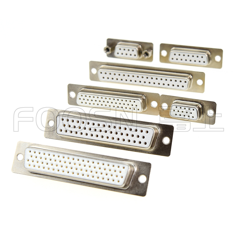 D-SUB 冲针HDB 15P/26P/44P/62P 焊线母头