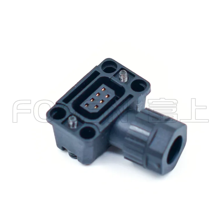 7P电机插头_禾川 伟创小功率伺服电机7芯编码线接头