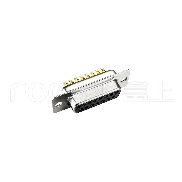 大电流D-SUB 车针DB 9P/15P/25P/37P 焊线母头 产品细节图