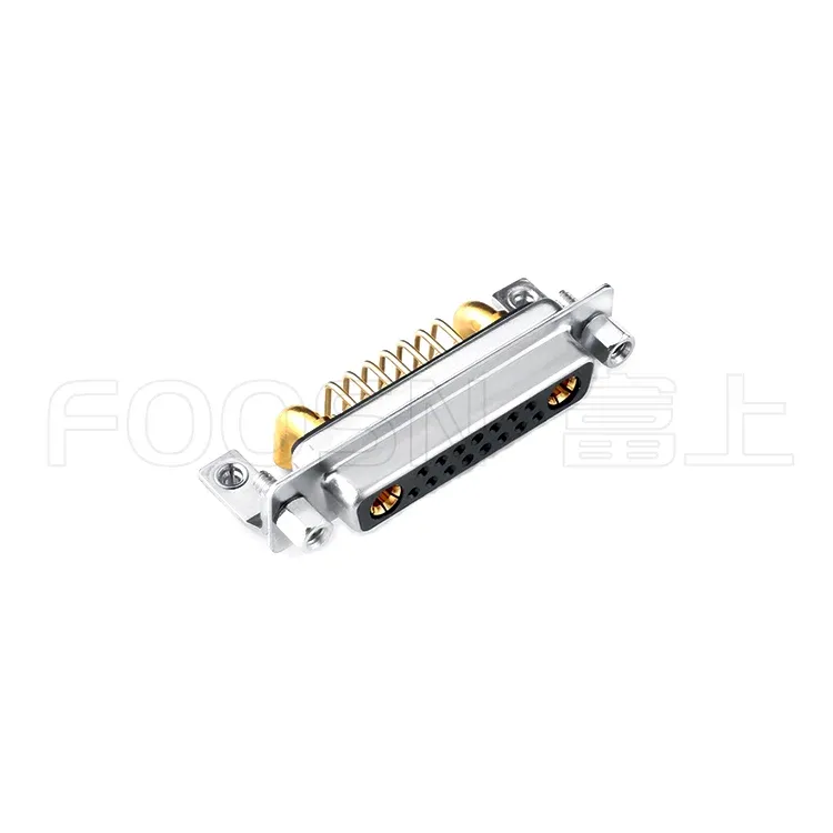 大电流D-SUB 17W2 90度插板母头 产品细节图