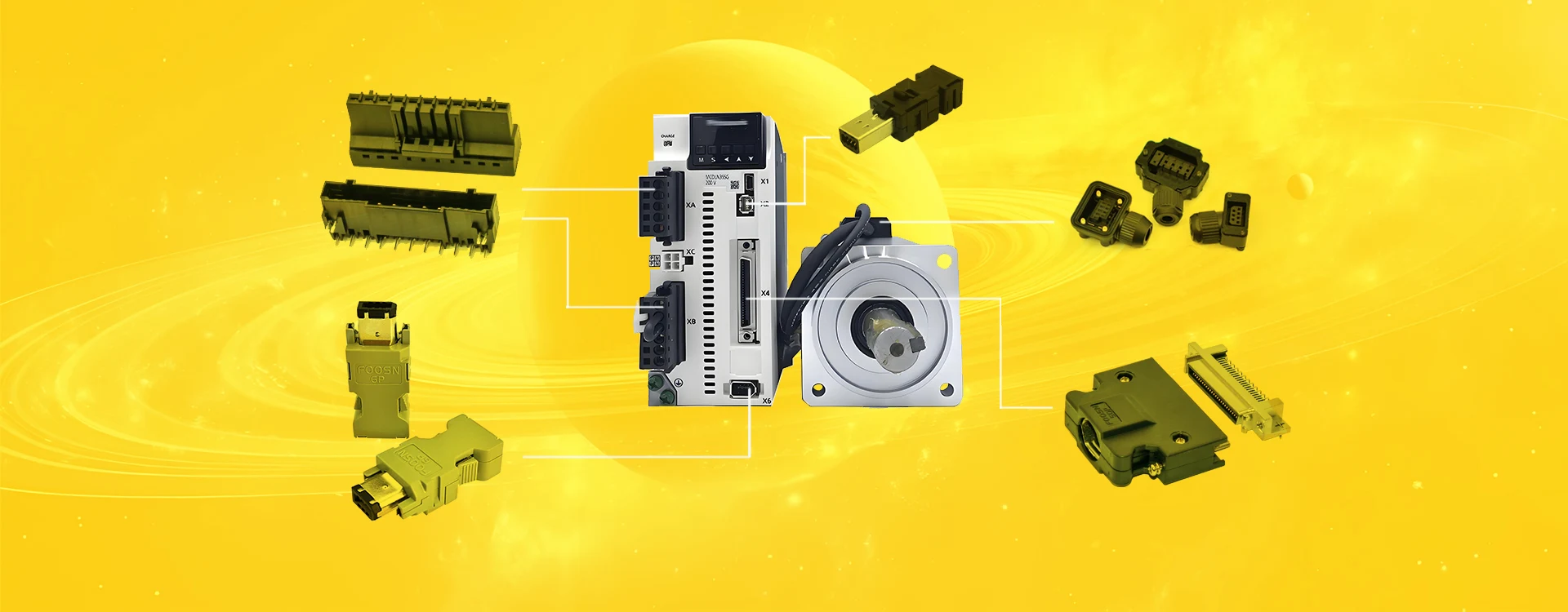 FOOSN富上电子伺服连接器