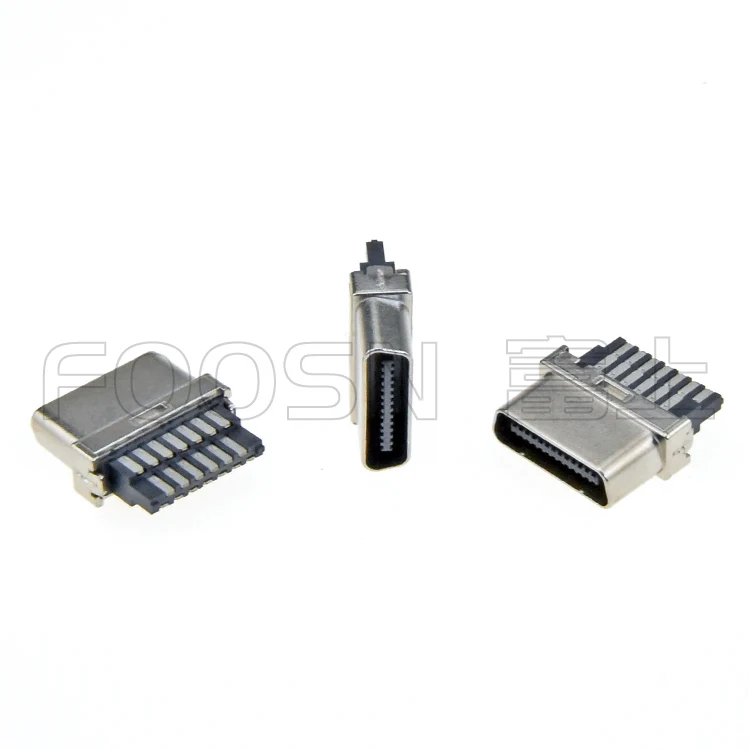 SDR 26P 焊线公头,26芯Cameralink工业相机插头 - FSDR26-M8103-01 产品细节图